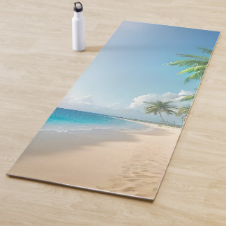 Tapis De Yoga Plage paisible Yoga Mat