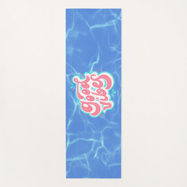 Tapis De Yoga Plage/piscine Good Vibes (Devant)