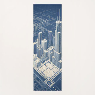 Tapis De Yoga Plan directeur de l'immeuble urbain