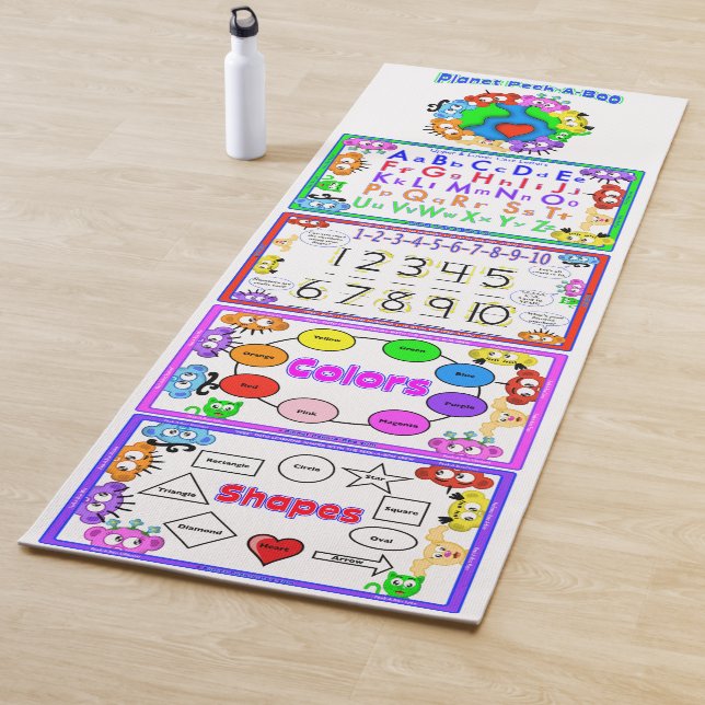 Tapis De Yoga Planet Peek-A-Boo Apprentissage Play Mat Series (En situation)