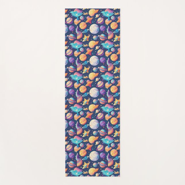 Tapis De Yoga Planètes (Devant)