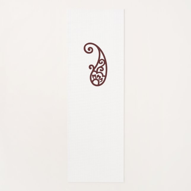Tapis De Yoga Point rouge (Devant)