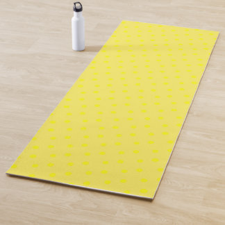 Tapis De Yoga Points jaunes