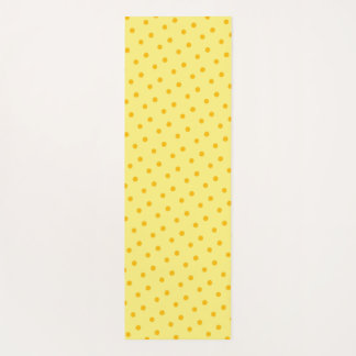 Tapis De Yoga Pois jaune