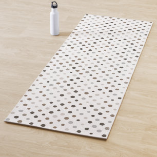 Tapis De Yoga Pois neutres irréguliers