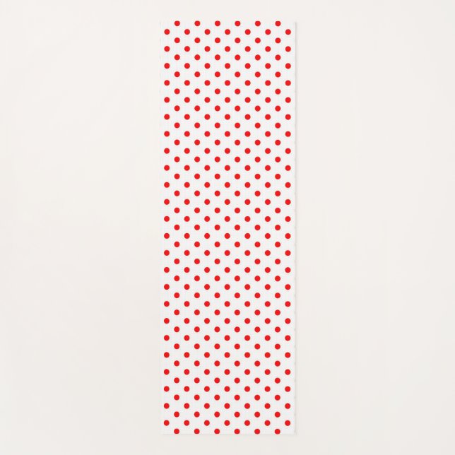 Tapis De Yoga Pois rouges (Devant)