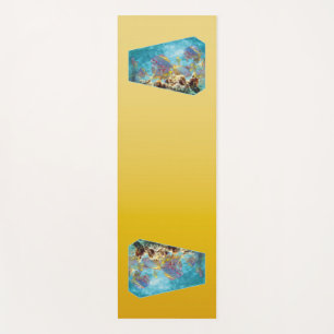Tapis De Yoga Poisson anthias sur récif corallien - Conception p