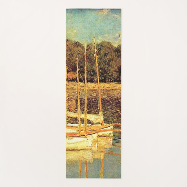 Tapis De Yoga Pont d'Argenteuil Claude Monet (Devant)
