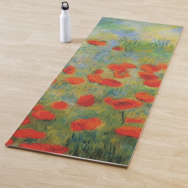 Tapis De Yoga Poppies - Yoga Mat (En situation)