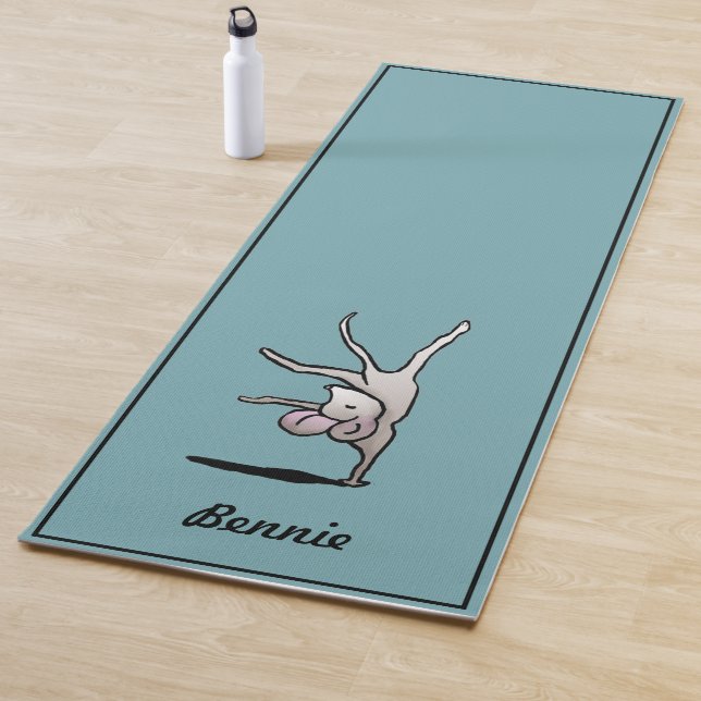 Tapis De Yoga Porte-caricature personnalisée Mouse Yoga Mat (En situation)
