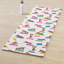 Pose de yoga pour chien de boxe