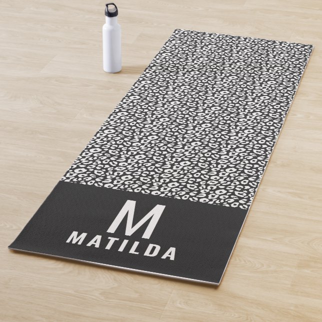 Tapis De Yoga Poster de animal moderne coloré (En situation)