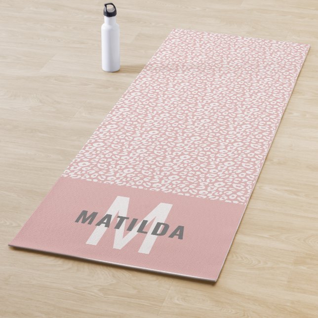 Tapis De Yoga Poster de animal moderne coloré (En situation)