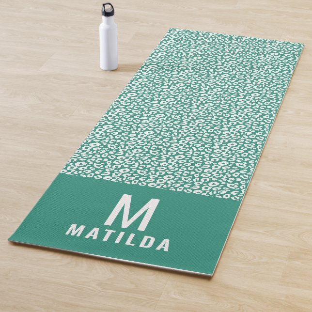 Tapis De Yoga Poster de animal moderne coloré (En situation)