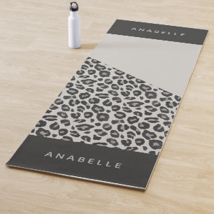 Tapis De Yoga Poster de animal moderne coloré géométrique