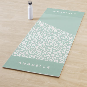 Tapis De Yoga Poster de animal moderne et géométrique
