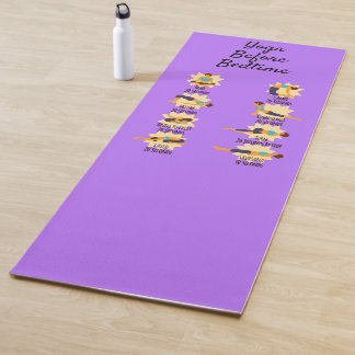 Tapis De Yoga Postes de yoga avant le coucher Routine Postes ave