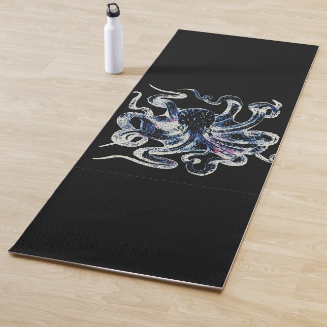 Tapis De Yoga poulpe (En situation)