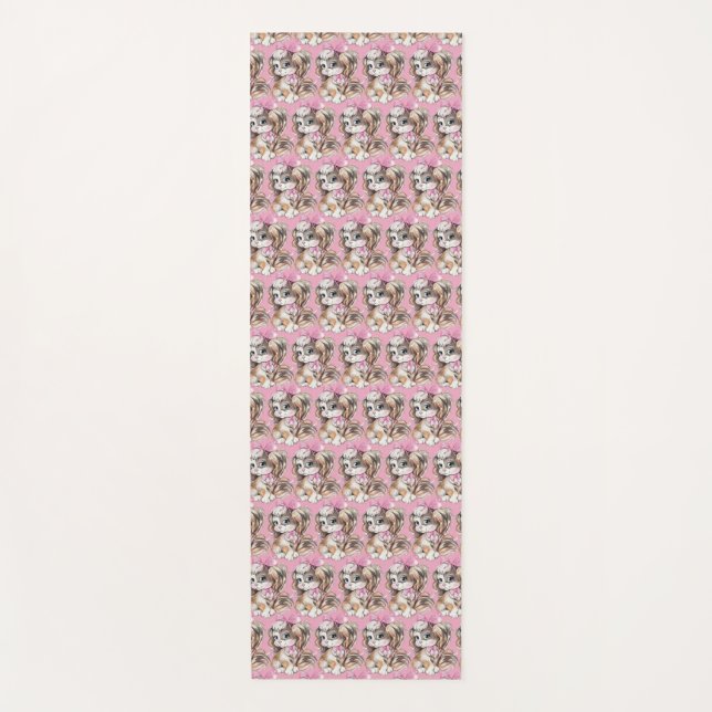 Tapis de Yoga pour Chiots (Devant)
