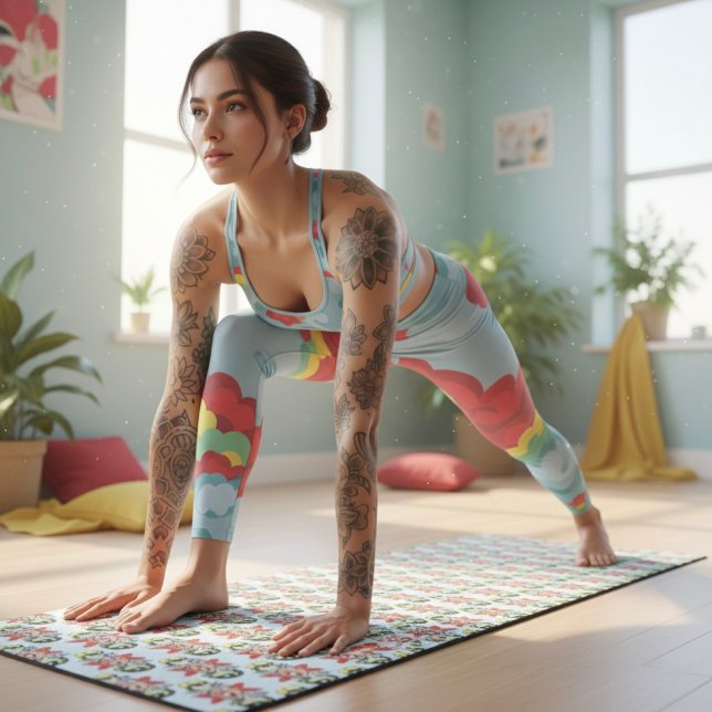 Tapis De Yoga powerpuff girls Yoga Mat (Créateur téléchargé)