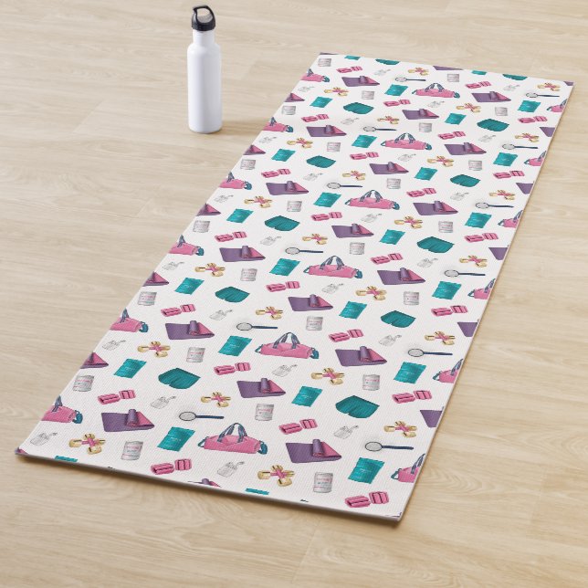 Tapis De Yoga Prêt, Ensemble, Luminosité (En situation)