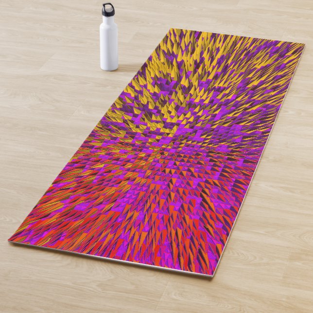 Tapis De Yoga Printemps en flammes........ (En situation)