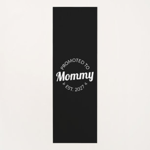 Tapis De Yoga Promue Maman dès 2027 Annonce de nouvelle maman I
