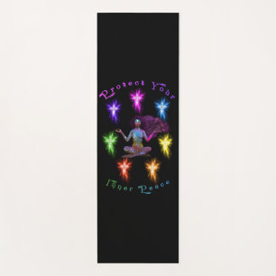 Tapis De Yoga Protégez votre femme de paix intérieure Chakra