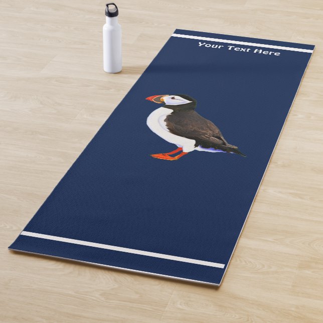 Tapis De Yoga Puffin de l'Atlantique (En situation)