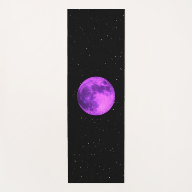 Tapis De Yoga Purple Moon - Stations spatiales- (Devant)