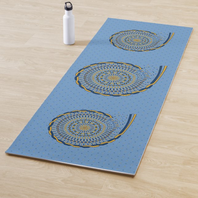 Tapis de yoga qui se défait (En situation)