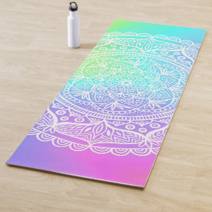 Tapis De Yoga Rainbow Mandala