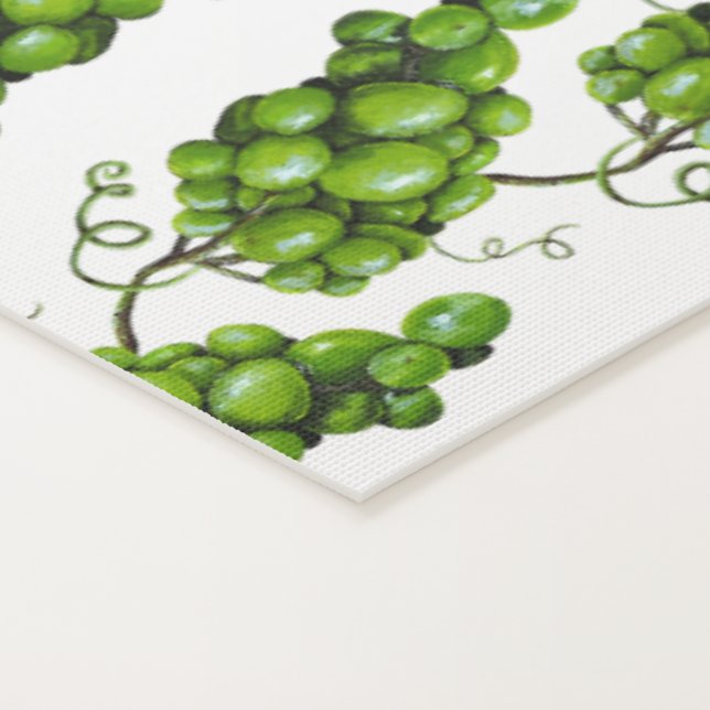 Tapis de Yoga Raisins Verts (Détail)