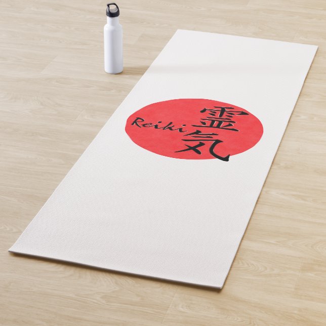 Tapis De Yoga Reiki Calligraphie Et Word 1 (En situation)
