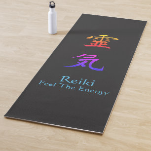 Tapis De Yoga Reiki Sentez L'Arc En Ciel Énergétique
