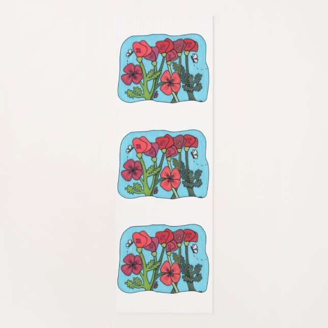 Tapis De Yoga Remember the Resisters (Devant)