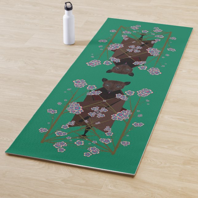 Tapis De Yoga Renard volant Jade Yoga Mat (En situation)