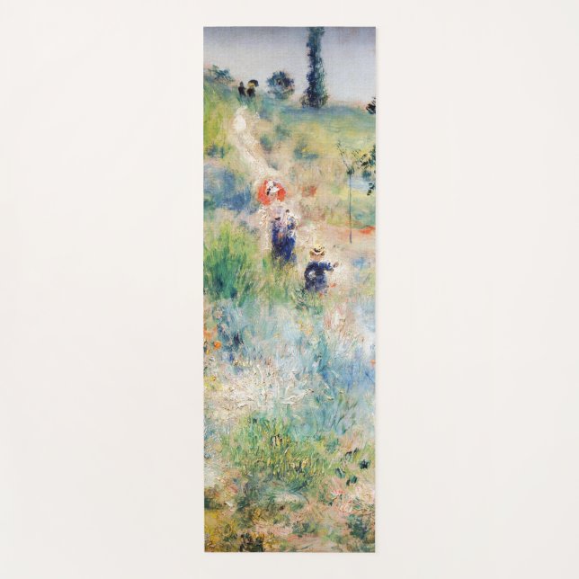 Tapis De Yoga Renoir - Chemin menant à travers l'herbe haute (Devant)