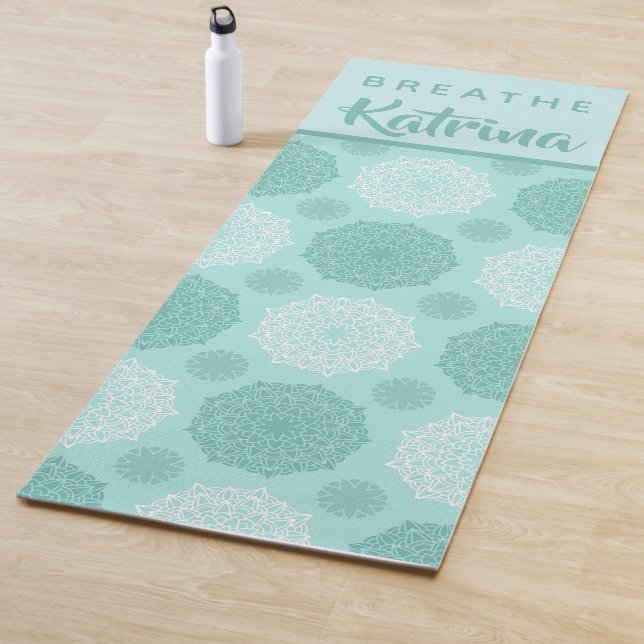 Tapis De Yoga Respiration personnalisée Yoga Mat (En situation)