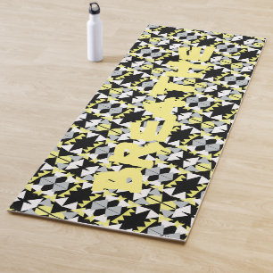 Tapis de yoga respirer Pyramide Triangle d'Art Abs
