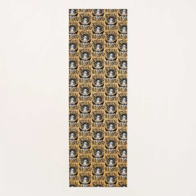 Tapis De Yoga Restez Bizarre (Devant)