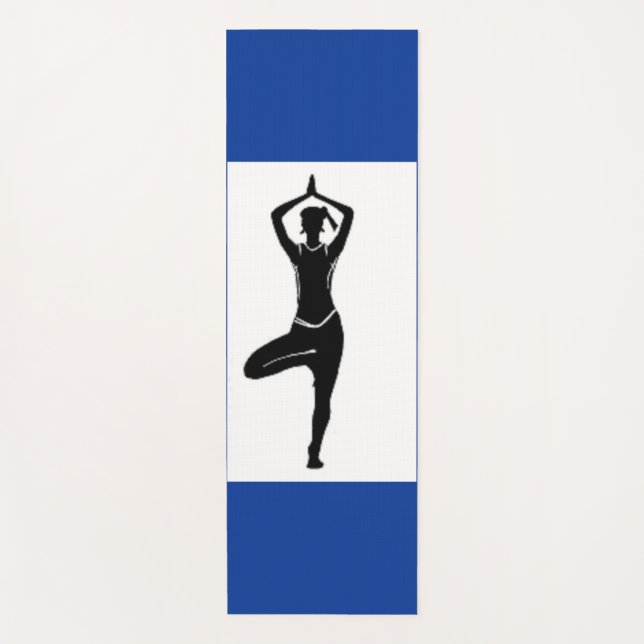 Tapis De Yoga Restez forts et actifs (Devant)