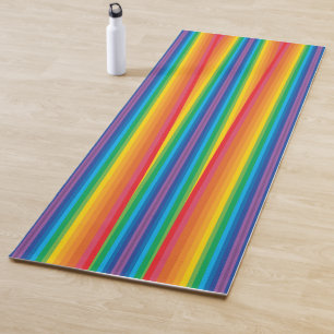 Tapis De Yoga Retro Rainbows Yoga Mat