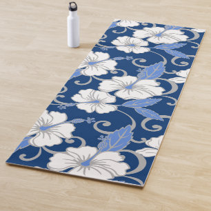 TAPIS DE YOGA RÊVE POLYNÉSIENNE (BLEU)