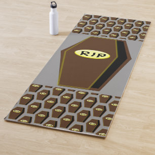 Tapis De Yoga RIP Halloween café de Doom Yoga Mat