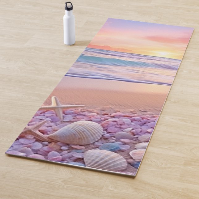 Tapis De Yoga Rivage Sérénité (En situation)