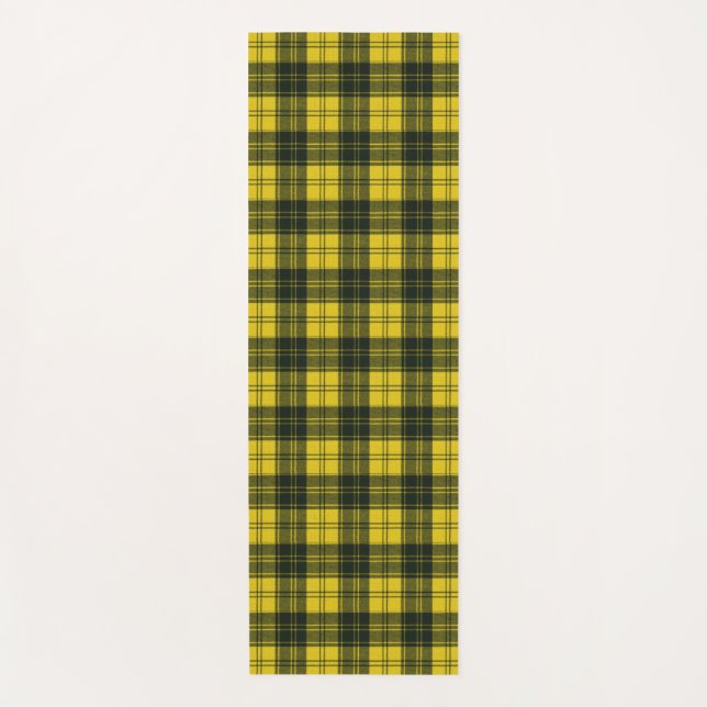Tapis De Yoga Robe MacLachlan Tartan écossais moderne (Devant)