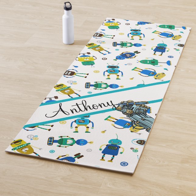 Tapis De Yoga Robot sur mesure pour enfants Yoga Mat (En situation)