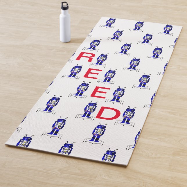 Tapis De Yoga "Robot" Yoga Mat (En situation)