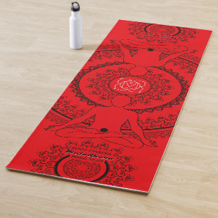 Tapis De Yoga Root Chakra - Muladhara Mandala Essence de fondati